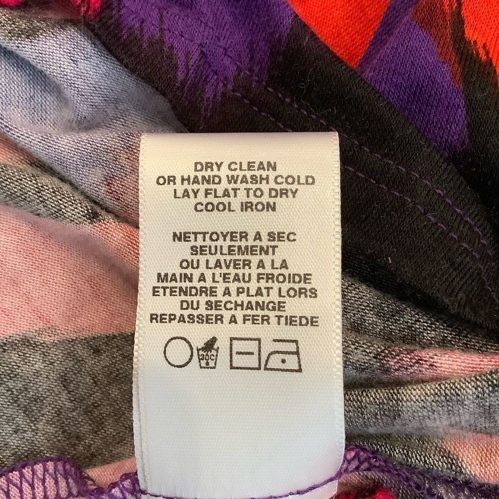 T-BAGS PRINT DRESS NWOT 7/8 - Picture 5 of 8